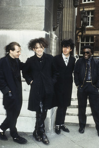 Pressetermin mit The Cure in London