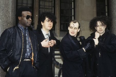 Pressetermin mit The Cure in London