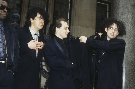 Pressetermin mit The Cure in London