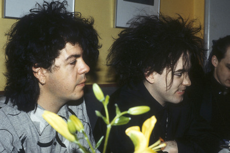Pressetermin mit The Cure in London