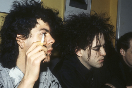 Pressetermin mit The Cure in London