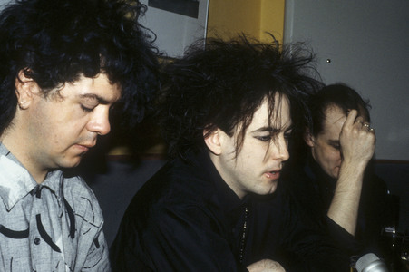 Pressetermin mit The Cure in London