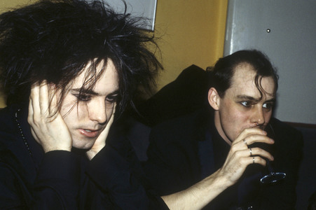 Pressetermin mit The Cure in London