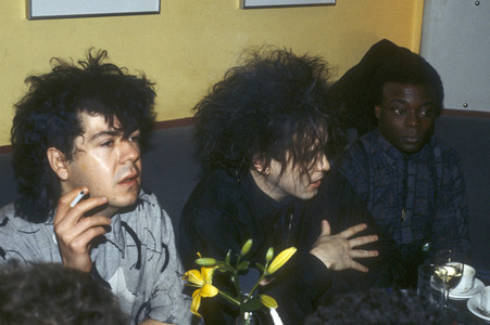 Pressetermin mit The Cure in London