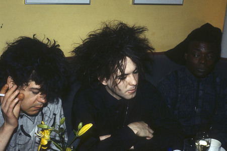 Pressetermin mit The Cure in London