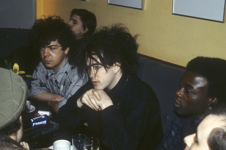 Pressetermin mit The Cure in London