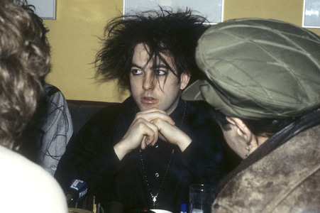 Pressetermin mit The Cure in London