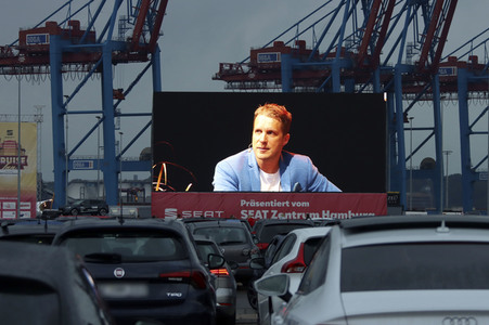 Autokino-Event 'Die Pochers hier!' in Hamburg