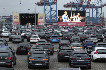 Autokino-Event 'Die Pochers hier!' in Hamburg