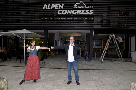 Fototermin mit Barbara Weinzierl in Berchtesgaden