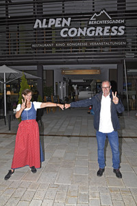 Fototermin mit Barbara Weinzierl in Berchtesgaden