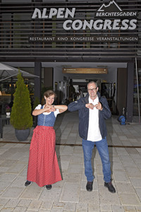 Fototermin mit Barbara Weinzierl in Berchtesgaden