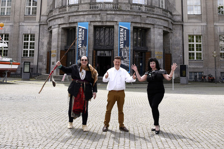 Pressetermin mit Willy Michl in München