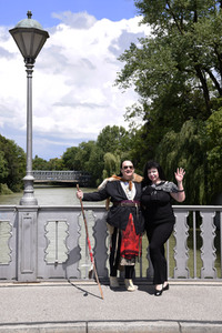 Pressetermin mit Willy Michl in München