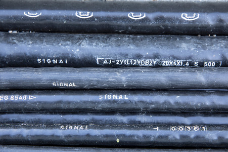 Ausbaustrecke der neu elektrifizierten Südbahn bei Lindau