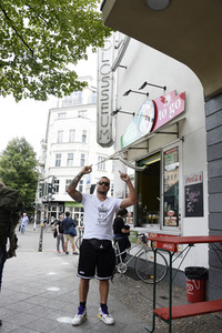 Demonstration zur Rettung des Kinos Colosseum in Berlin