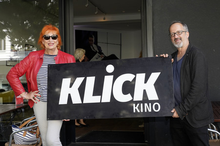 Wiedereröffnung des Programmkinos 'Klick' nach dem Corona-Lockdown in Berlin