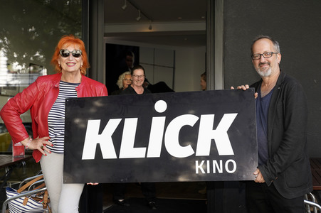 Wiedereröffnung des Programmkinos 'Klick' nach dem Corona-Lockdown in Berlin