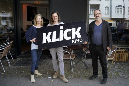Wiedereröffnung des Programmkinos 'Klick' nach dem Corona-Lockdown in Berlin