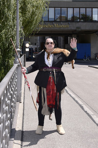 Pressetermin mit Willy Michl in München