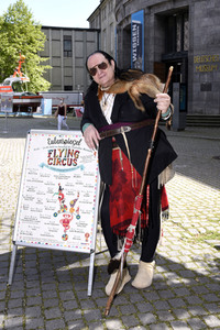 Pressetermin mit Willy Michl in München