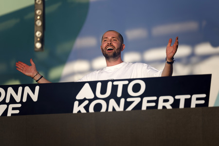 Autokonzert von David Puentez in Bonn