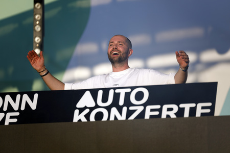 Autokonzert von David Puentez in Bonn