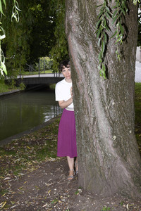 Fotoshooting mit Kathrin von Steinburg in München