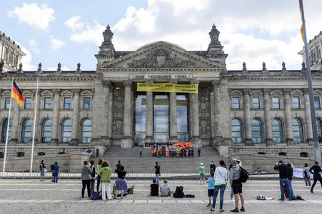 Greenpeace Kohleprotest in Berlin