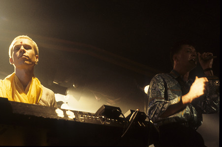 Konzert von Blancmange in London