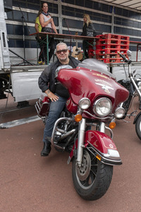 Protest gegen Motorrad-Fahrverbote in Hamburg