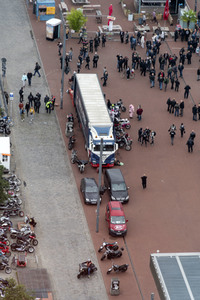 Protest gegen Motorrad-Fahrverbote in Hamburg