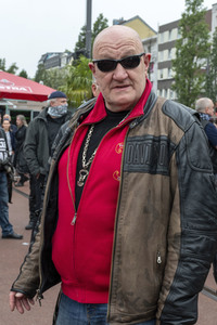 Protest gegen Motorrad-Fahrverbote in Hamburg