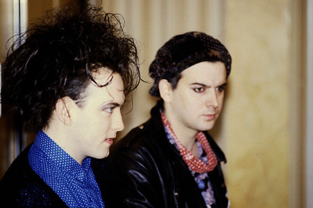 LP-Relase Pressetermin mit The Cure in London