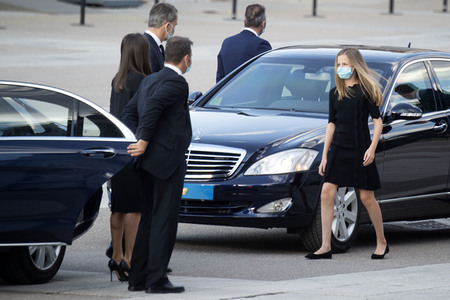 Gedenkmesse für die Opfer des Coronavirus in Madrid