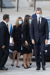 Gedenkmesse für die Opfer des Coronavirus in Madrid