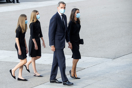 Gedenkmesse für die Opfer des Coronavirus in Madrid