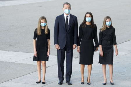 Gedenkmesse für die Opfer des Coronavirus in Madrid