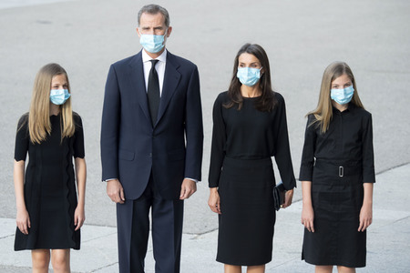 Gedenkmesse für die Opfer des Coronavirus in Madrid