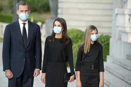 Gedenkmesse für die Opfer des Coronavirus in Madrid