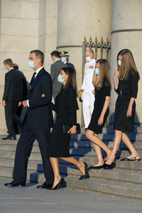 Gedenkmesse für die Opfer des Coronavirus in Madrid