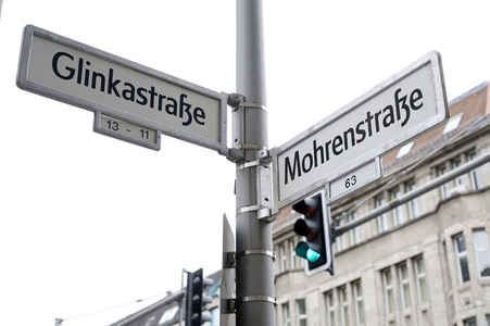 Symbolfoto Mohrenstraße in Berlin