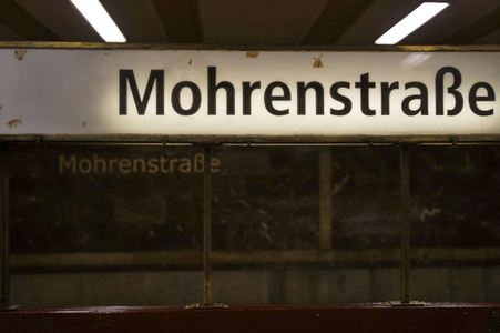 Symbolfoto Mohrenstraße in Berlin