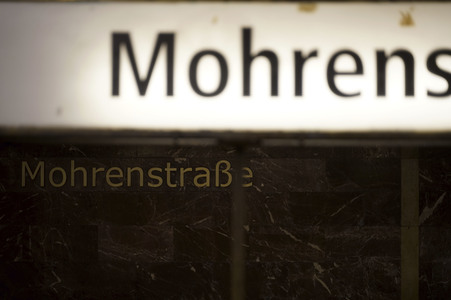 Symbolfoto Mohrenstraße in Berlin