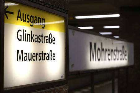 Symbolfoto Mohrenstraße in Berlin