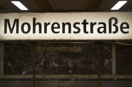 Symbolfoto Mohrenstraße in Berlin