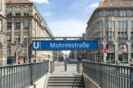 Symbolfoto Mohrenstraße in Berlin