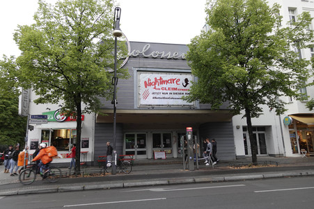 Protest 'Rettet das Kino Colosseum' in Berlin