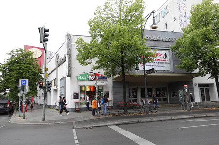 Protest 'Rettet das Kino Colosseum' in Berlin