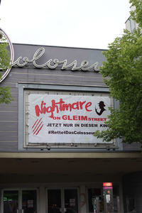 Protest 'Rettet das Kino Colosseum' in Berlin